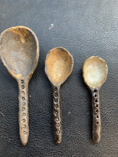 Australian handmade ceramic vase Flintstone designs