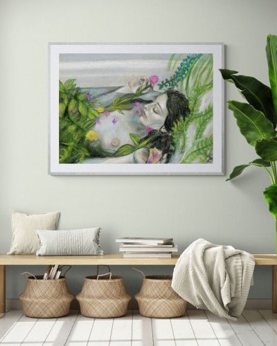 Daintree Dreaming in the Bath II (Inspired by Ophelia)