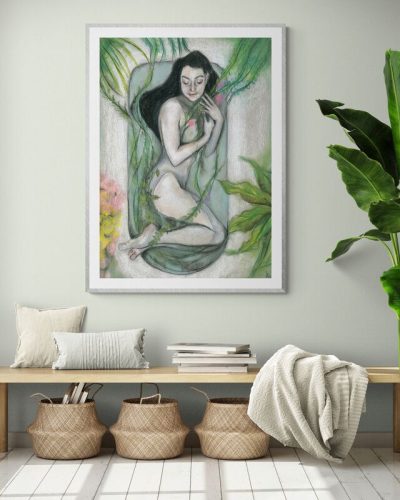 Daintree Dreaming in the Bath VII (Inspired by Ophelia)