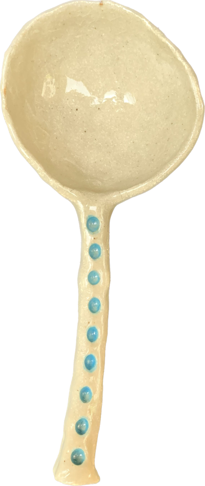 Ceramic Serving Salad spoon