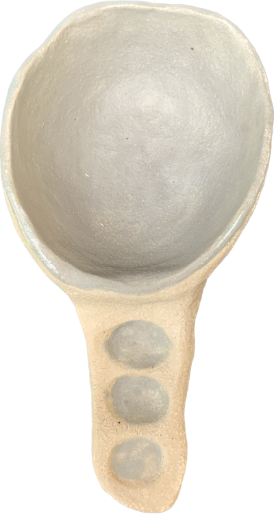 ceramic serving spoons