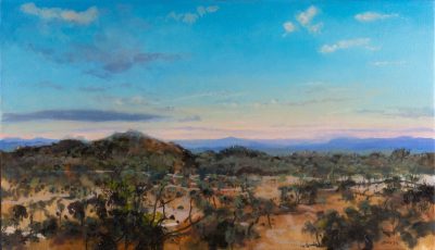 Savannah Study oil on canvas